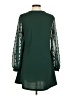 Shein Solid Green Casual Dress Size 6 - photo 2