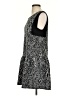 Ella Moss Animal Print Silver Cocktail Dress Size S - photo 5