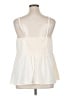 Torrid 100% Polyester Ivory Sleeveless Blouse Size 1X Plus (1) - photo 2