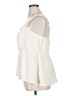 Torrid 100% Polyester Ivory Sleeveless Blouse Size 1X Plus (1) - photo 5