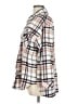 Unbranded Plaid Pink Ivory Coat Size L - photo 5