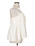 Torrid 100% Polyester Ivory Sleeveless Blouse Size 1X Plus (1) - photo 4