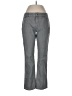 The Limited Chevron-herringbone Gray Jeans Size 10 - photo 1