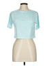 ASOS 100% Polyester Teal Short Sleeve T-Shirt Size 10 - photo 1