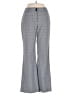 Petite Sophisticate Houndstooth Gray Dress Pants Size 6 - photo 1
