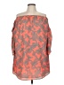 VOOM by Joy Han 100% Polymide Orange Kimono Size M - photo 1