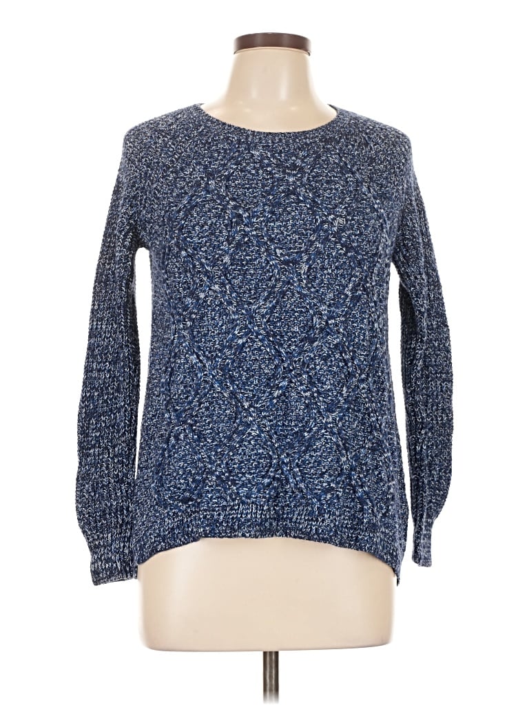 Pre-owned Faded Glory Pullover Sweater In Blue