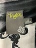 Taylor 100% Polyester Silver Cocktail Dress Size 4 - photo 7