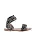 Roolee Animal Print Brown Tan Sandals Size 6 1/2 - photo 1