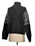 H&M Graphic Gray Turtleneck Sweater Size S - photo 1