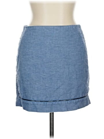 Sandro Denim Skirt (view 1)