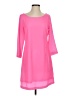 Old Navy 100% Polyester Solid Pink Casual Dress Size S - photo 1