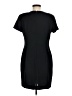 Jacqueline Ferrar 100% Polyester Solid Black Casual Dress Size 8 (petite) - photo 2
