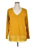 Amaryllis Yellow Long Sleeve Blouse Size XL - photo 1