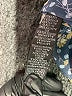 Jill Jill Stuart 100% Polyester Black Blue Long Sleeve Blouse Size 0 - photo 8