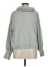 Express Outlet Solid Gray Turtleneck Sweater Size M - photo 1