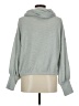 Express Outlet Solid Gray Turtleneck Sweater Size M - photo 2