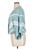 Splendid Teal 3/4 Sleeve Blouse Size XL - photo 5