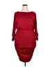 Torrid Solid Red Cocktail Dress Size 2X Plus (2) - photo 1