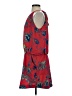 Akira 100% Polyester Print Red Casual Dress Size 4 - photo 5