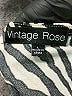 Vintage Rose Animal Print Ivory Short Sleeve Blouse Size L - photo 7