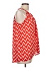 Tacera 100% Polyester Red Sleeveless Blouse Size L - photo 4
