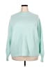 Gap Solid Green Pullover Sweater Size XXL - photo 1
