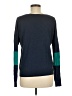 Caslon Color Block Blue Pullover Sweater Size M - photo 2