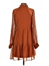 1.State Solid Brown Casual Dress Size S - photo 2