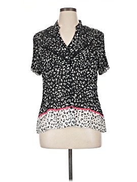 Ny Collection Short Sleeve Blouse