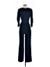 Adrianna Papell 100% Polyester Solid Blue Jumpsuit Size 2 - photo 2