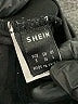 Shein Solid Black Skort Size 4 - photo 3