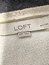 Ann Taylor LOFT Stripes Silver Pullover Sweater Size XXS - photo 7