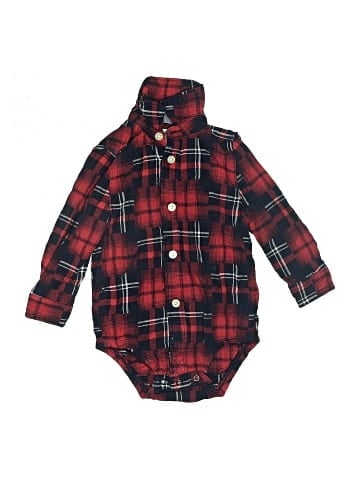 Baby B'gosh Long Sleeve Onesie (view 1)