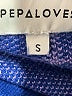 Pepaloves Plaid Blue Pullover Sweater Size S - photo 8