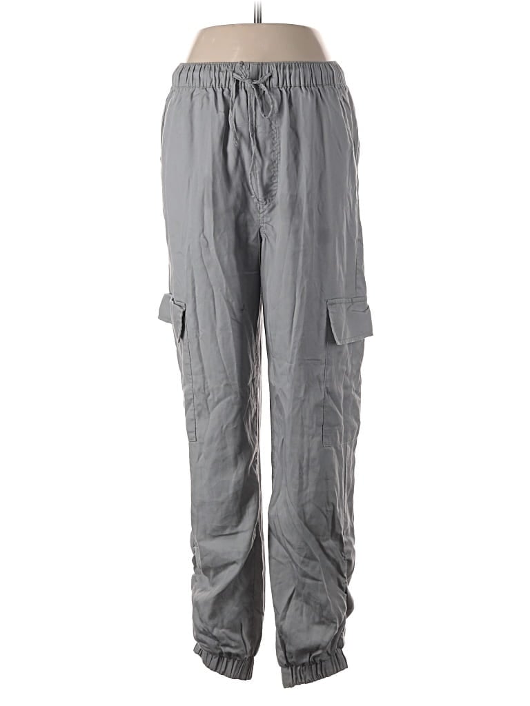 Pre-owned Japna Cargo Pants In Gray