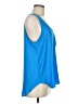 Lush 100% Polyester Blue Sleeveless Top Size M - photo 4