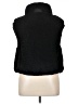 Dylan 100% Polyester Black Faux Fur Vest Size XL - photo 2
