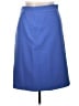 Ann Taylor Solid Blue Formal Skirt Size 14 - photo 1