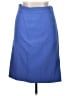Ann Taylor Solid Blue Formal Skirt Size 14 - photo 2