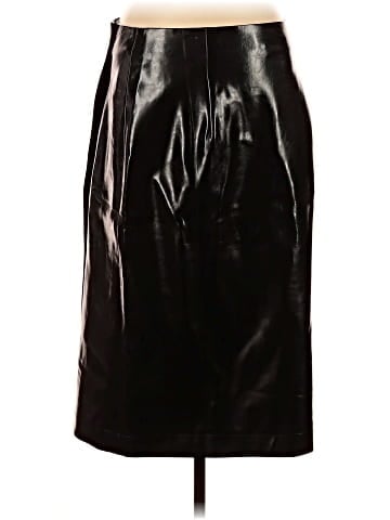 J.Crew Collection Faux Leather Skirt (view 2)