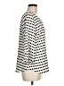 Brixon Ivy 100% Polyester Polka Dots Ivory 3/4 Sleeve Blouse Size M - photo 4