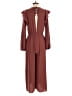Wilfred 100% Polyester Solid Brown Jumpsuit Size S - photo 2