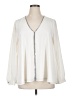 Karen Kane 100% Polyester Ivory Long Sleeve Blouse Size XL - photo 1