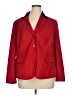 Talbots Red Wool Blazer Size 14W - photo 1
