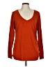 Attention Orange Long Sleeve Top Size L - photo 1