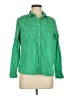 J.Crew 100% Cotton Green Long Sleeve Button-Down Shirt Size 8 - photo 1