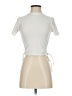 Zara Ivory Short Sleeve Top Size S - photo 1
