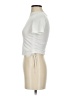 Zara Ivory Short Sleeve Top Size S - photo 5