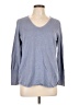 Nic + Zoe Blue Pullover Sweater Size L - photo 1